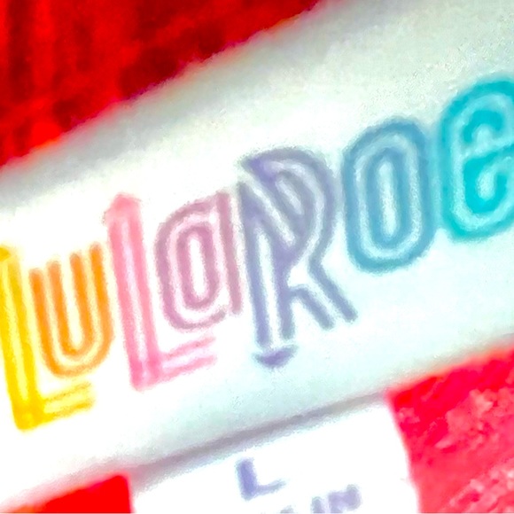 ❄️❄️2 for $20 ❄️❄️This LuLaRoe, long red dress is roomy and stretchy. - Picture 3 of 3